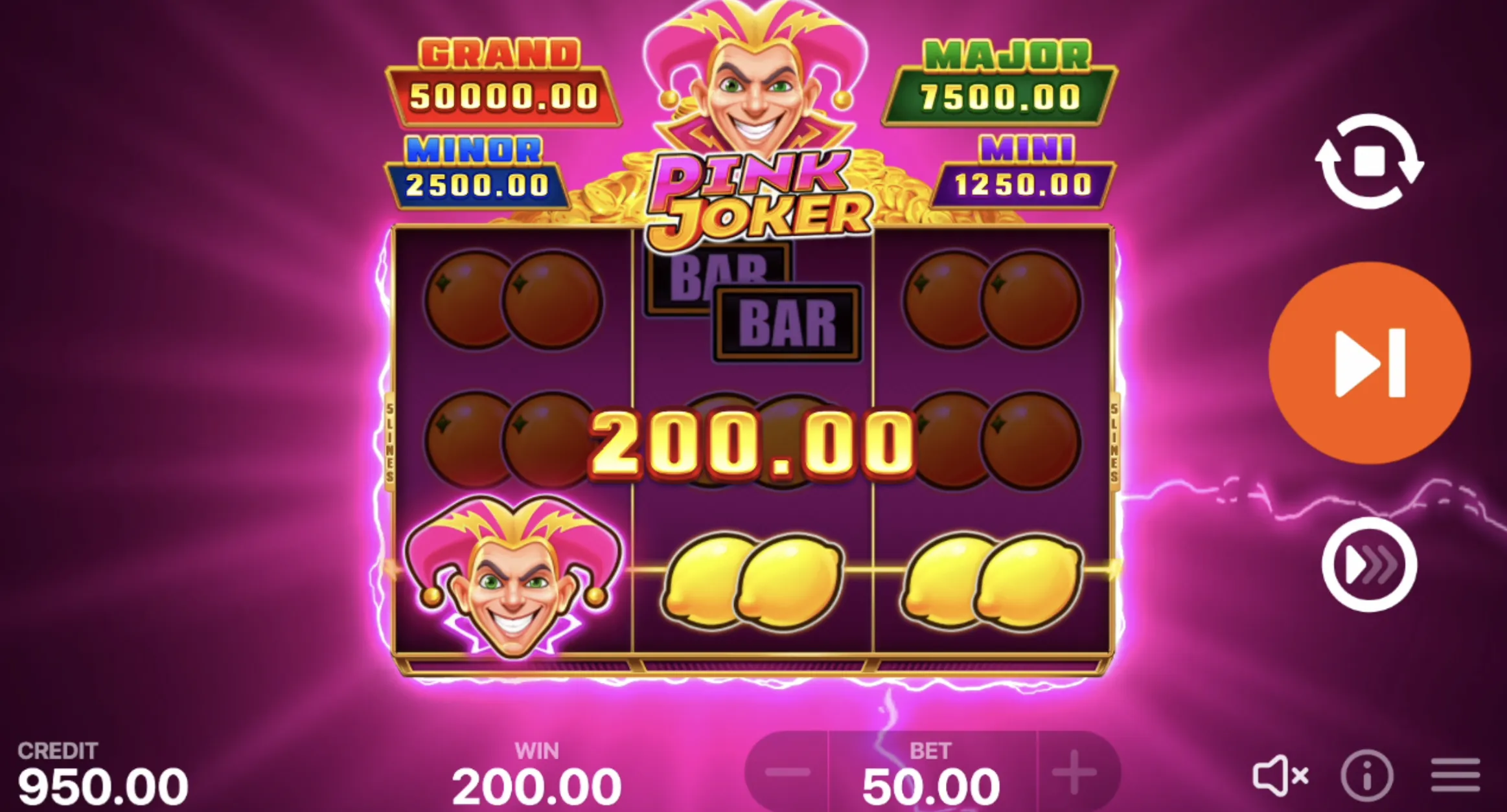Pink Joker: Hold and Win demo